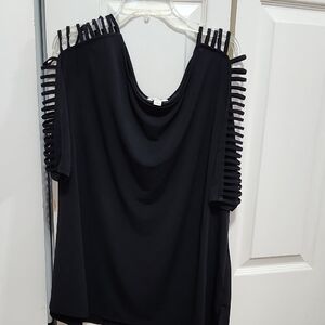 Elegant Black Women's Top